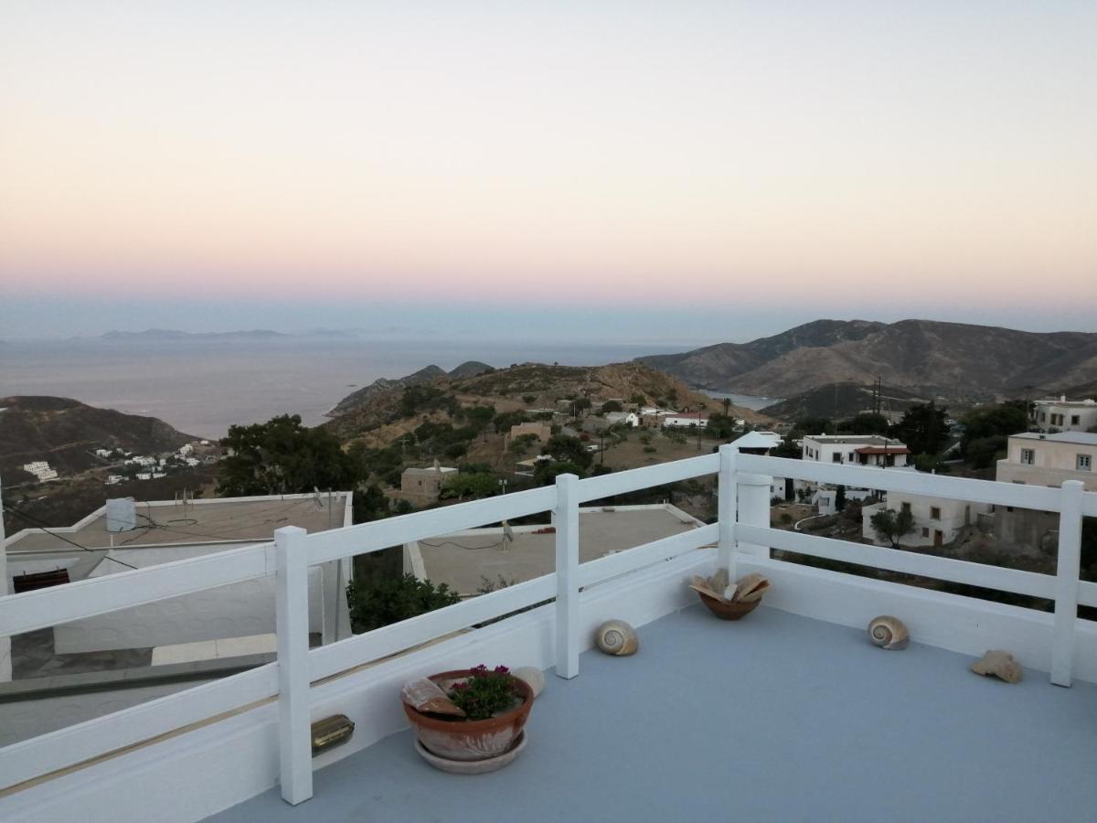 Manos House In Chora Villa Patmos Town Exterior photo